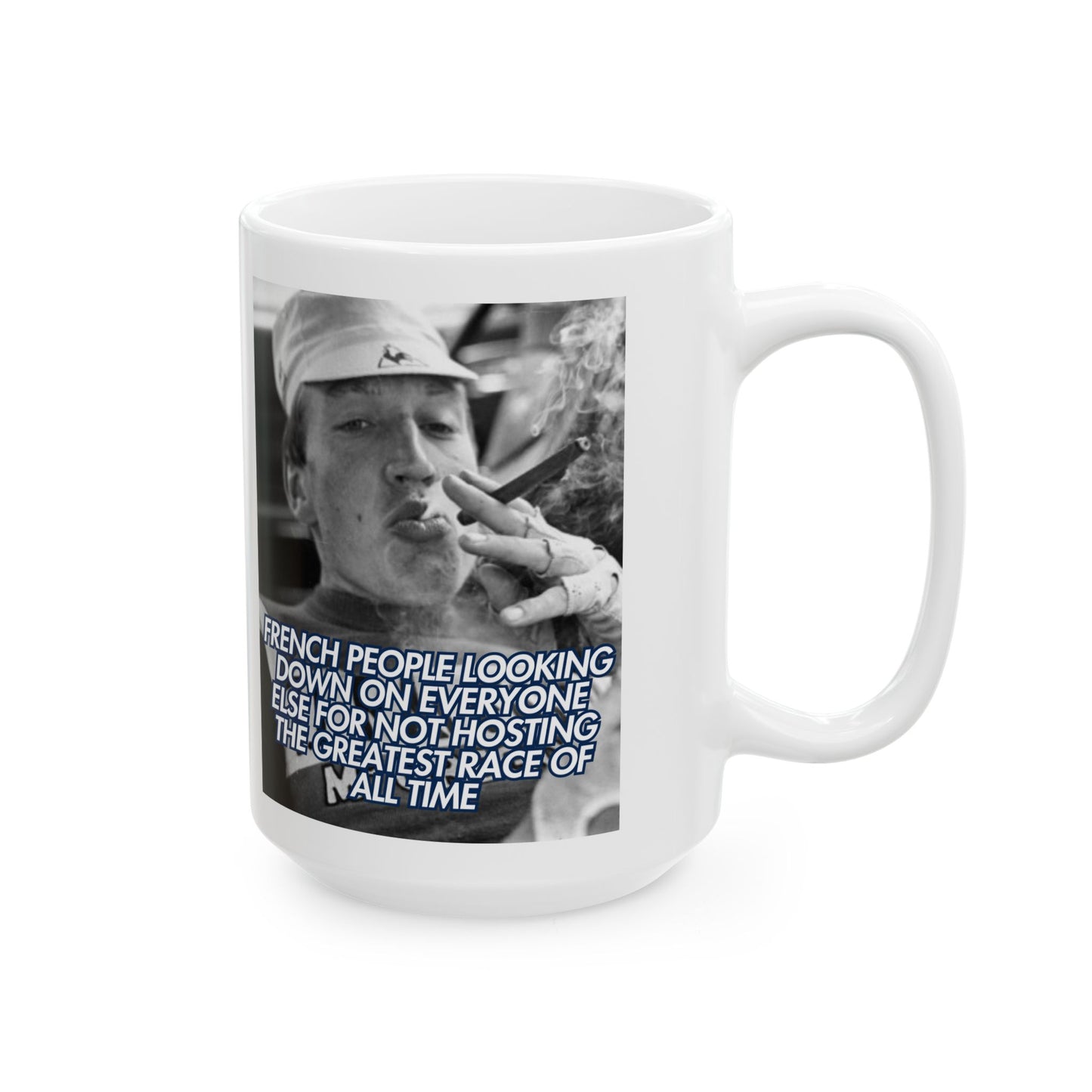 French Cycling Royalty Coffee Mug