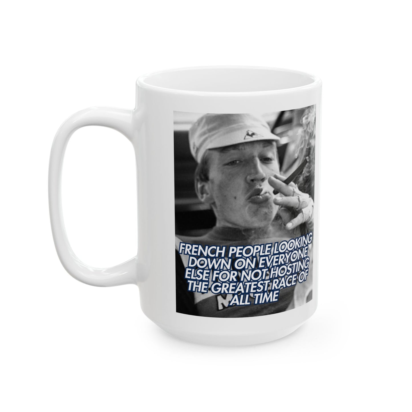 French Cycling Royalty Coffee Mug
