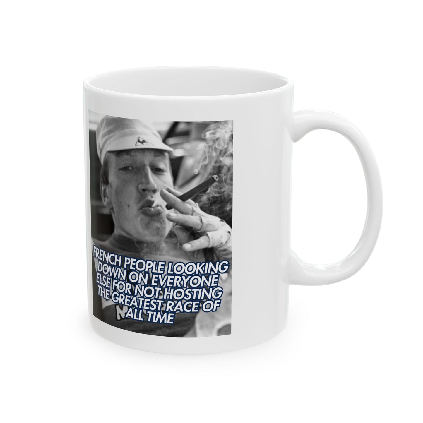French Cycling Royalty Coffee Mug