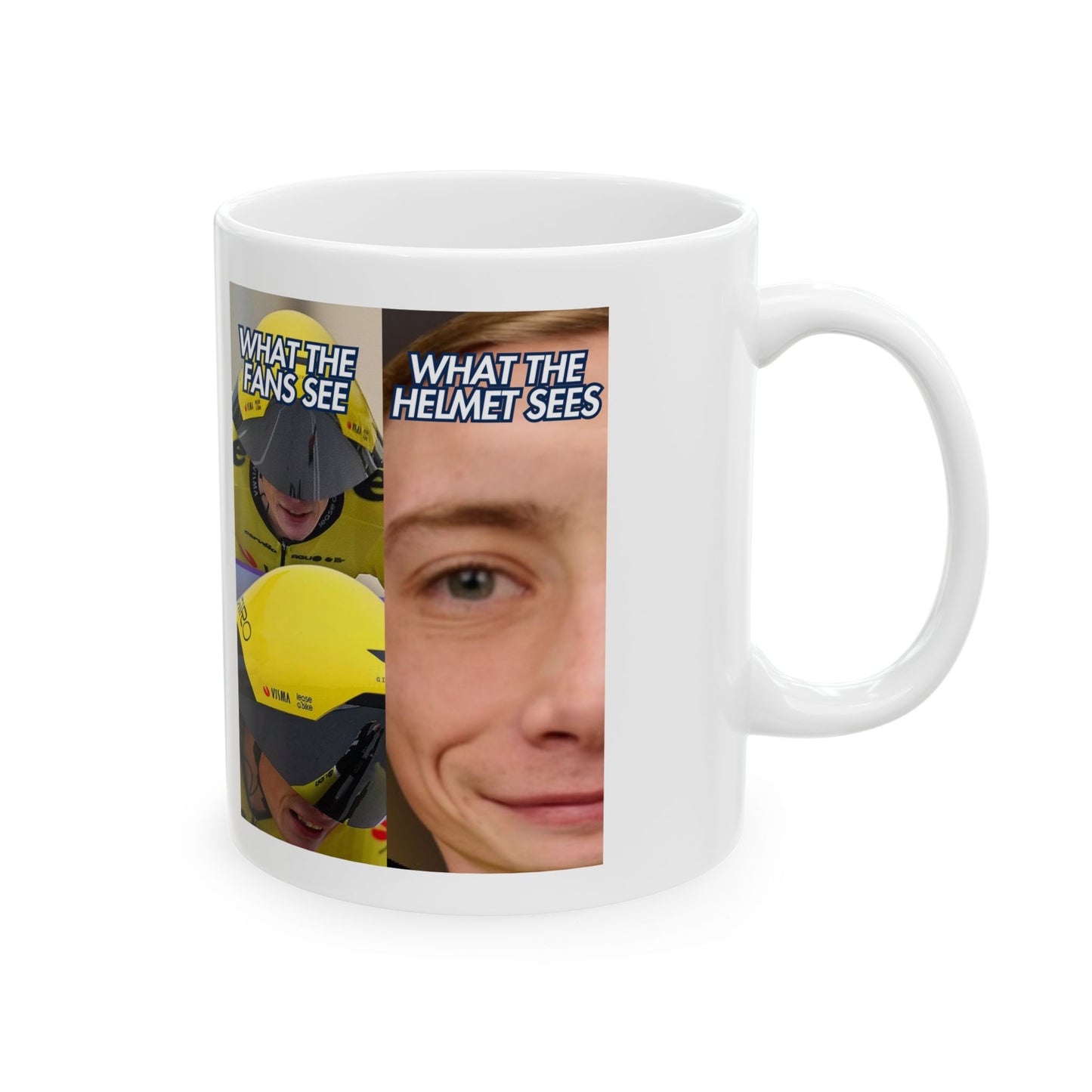 Helmet Vision Coffee Mug