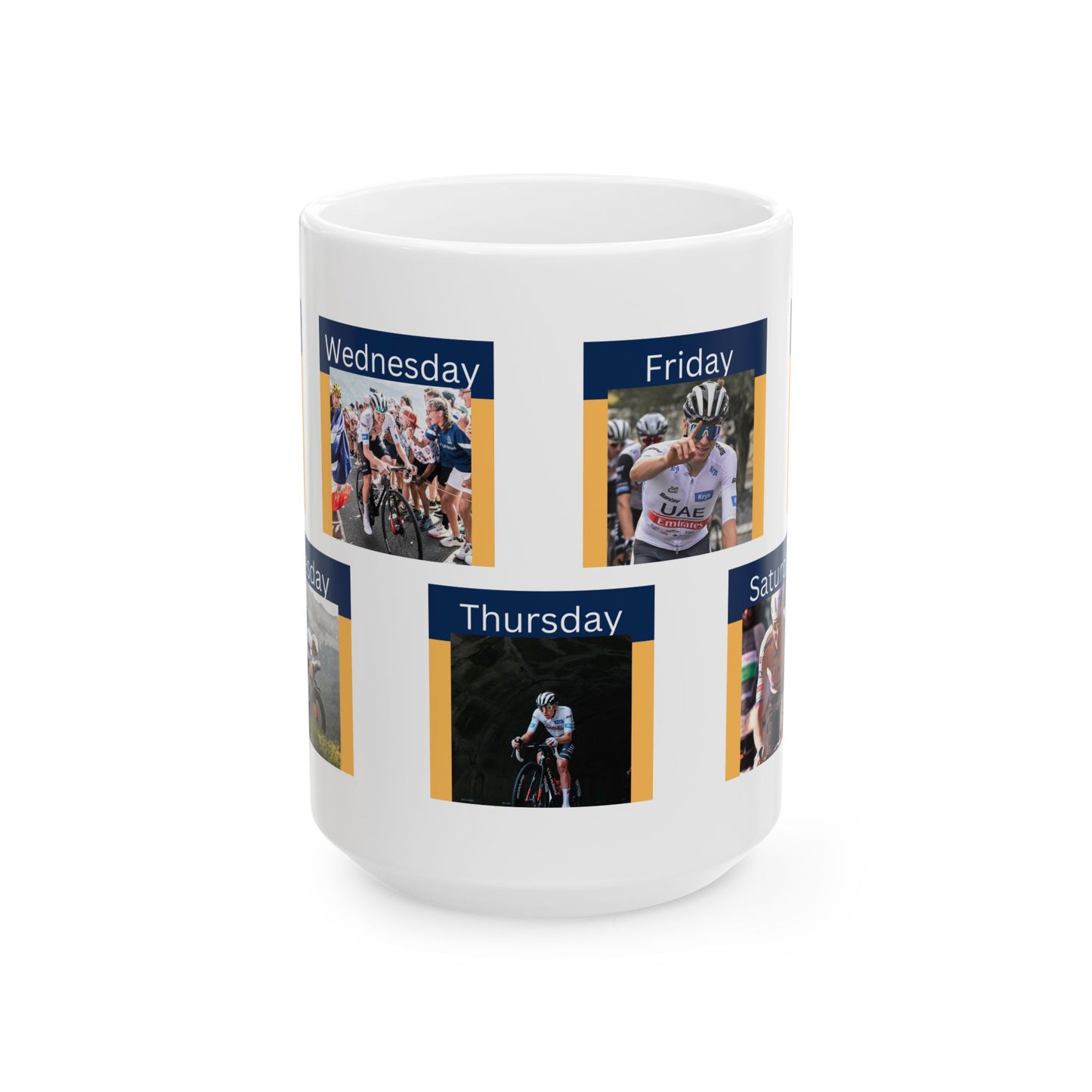 Pogi Days of the Week Coffee Mug