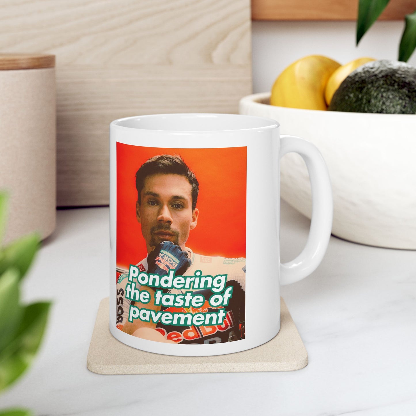 Pondering Coffee Mug