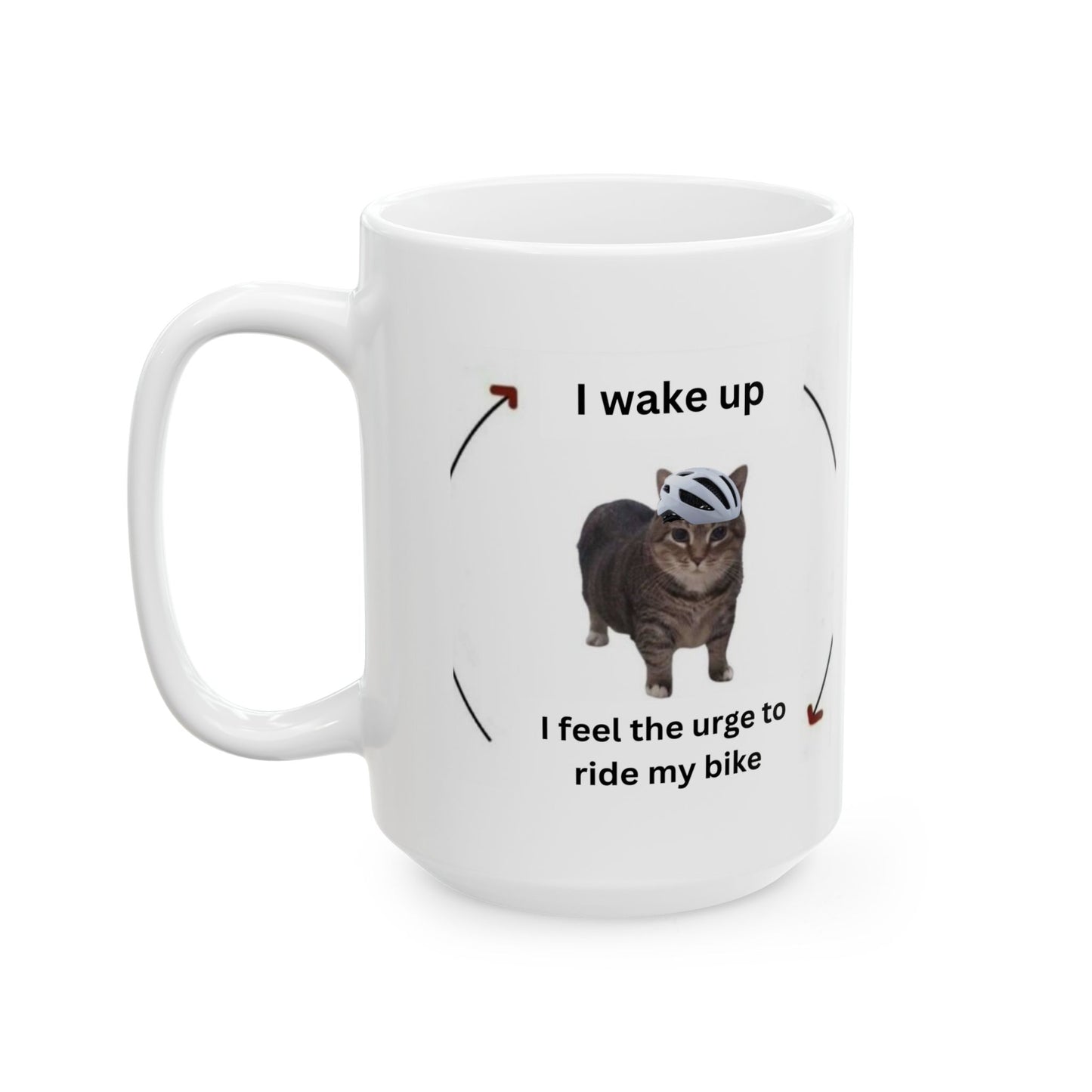 I Wake Up Coffee Mug