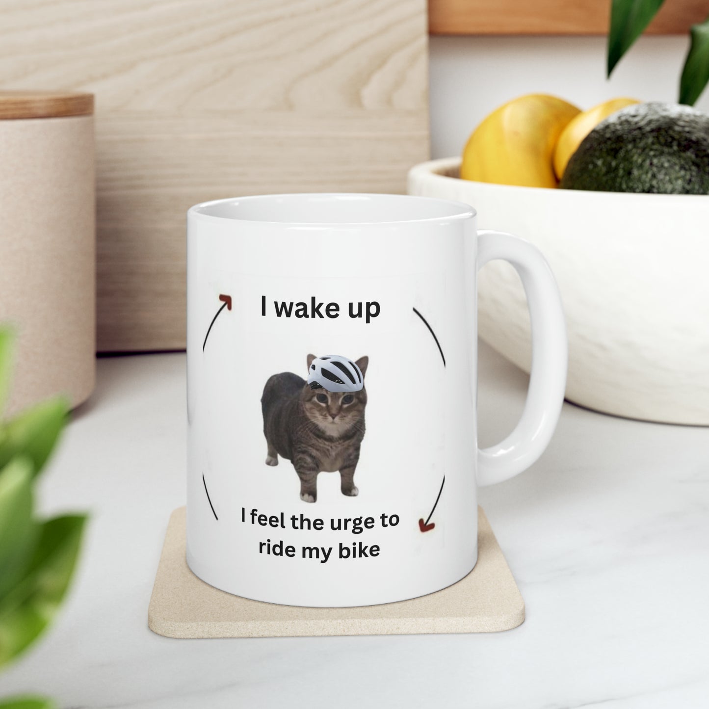 I Wake Up Coffee Mug