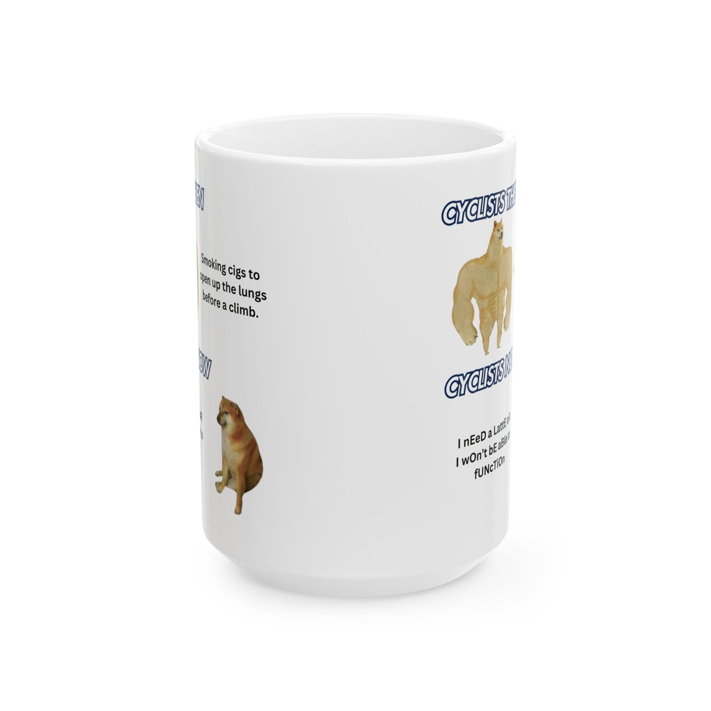 Then vs. Now Coffee Mug