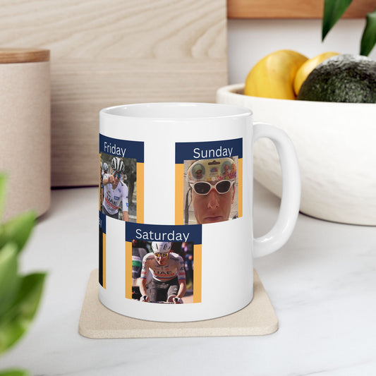 Pogi Days of the Week Coffee Mug