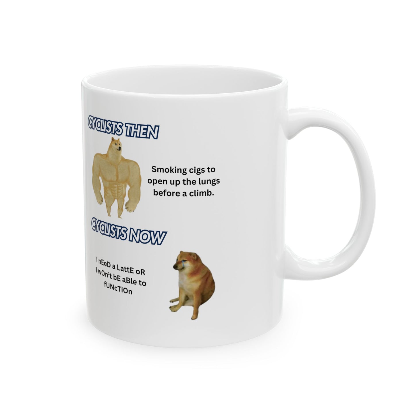 Then vs. Now Coffee Mug