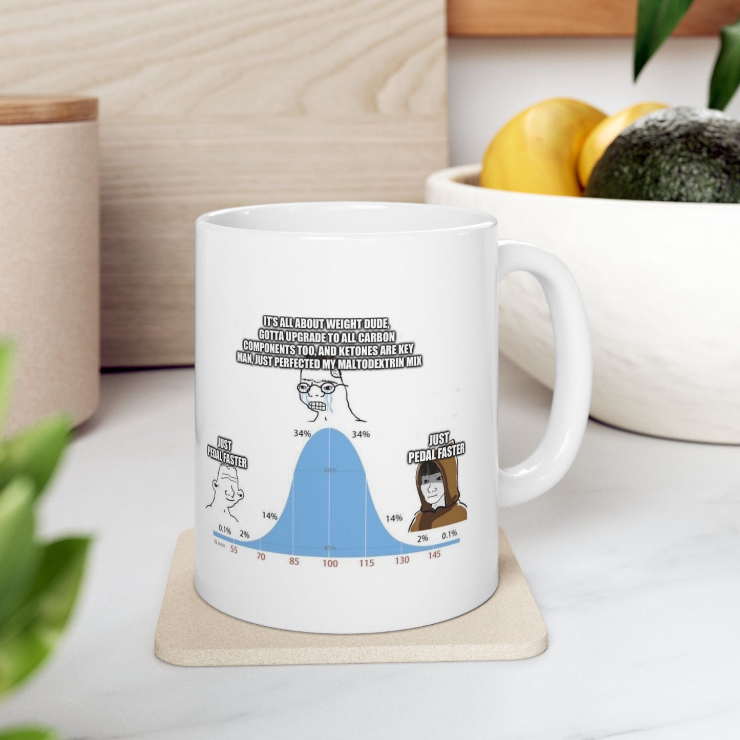 Pedal Faster Coffee Mug