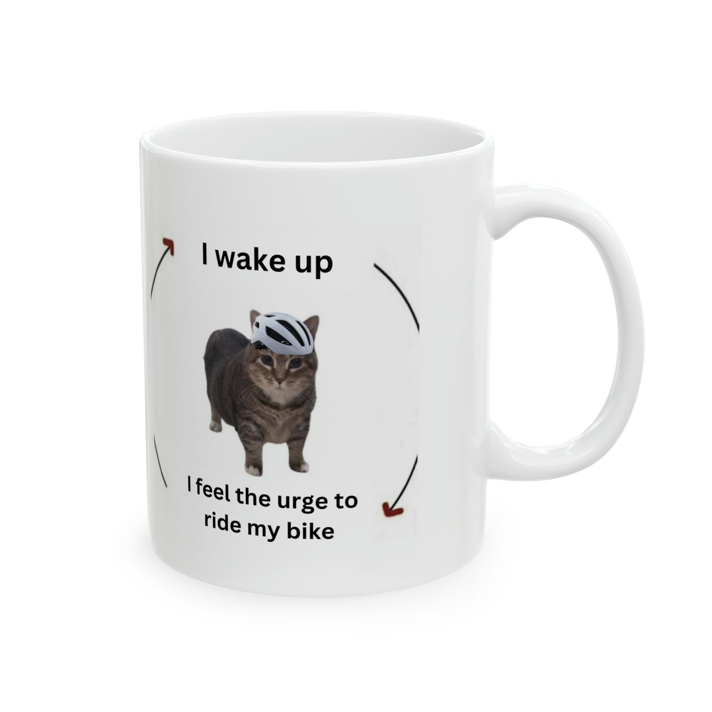 I Wake Up Coffee Mug