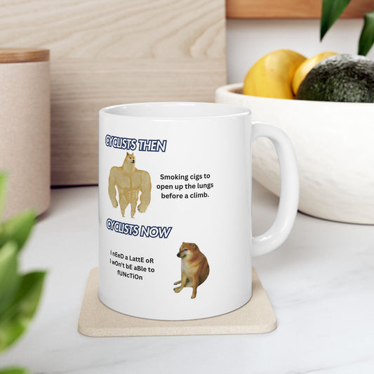 Then vs. Now Coffee Mug