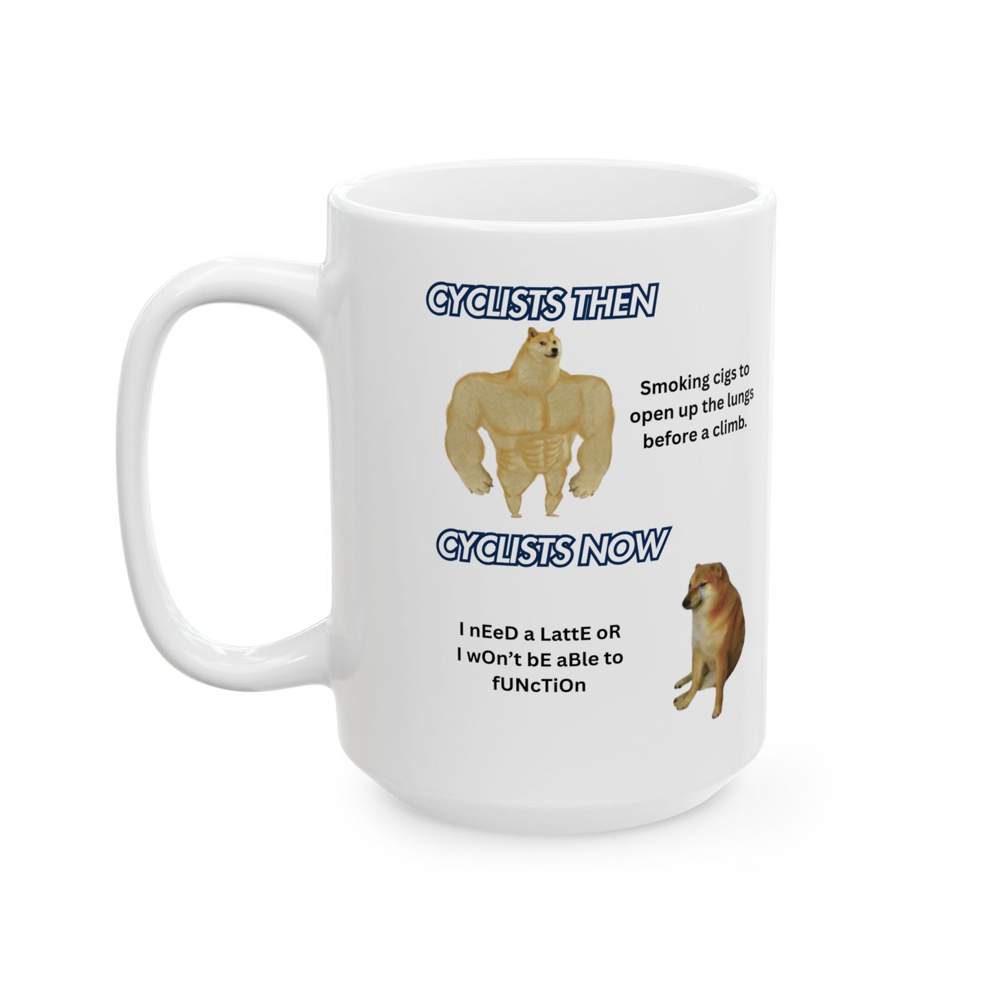 Then vs. Now Coffee Mug