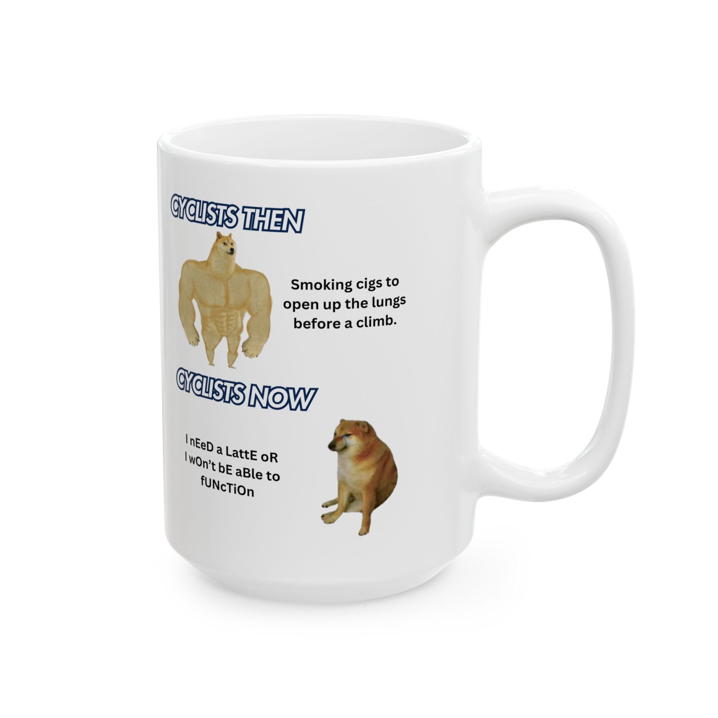 Then vs. Now Coffee Mug