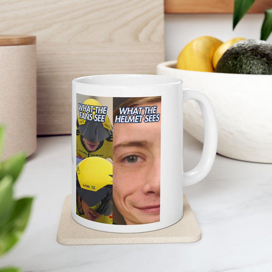 Helmet Vision Coffee Mug