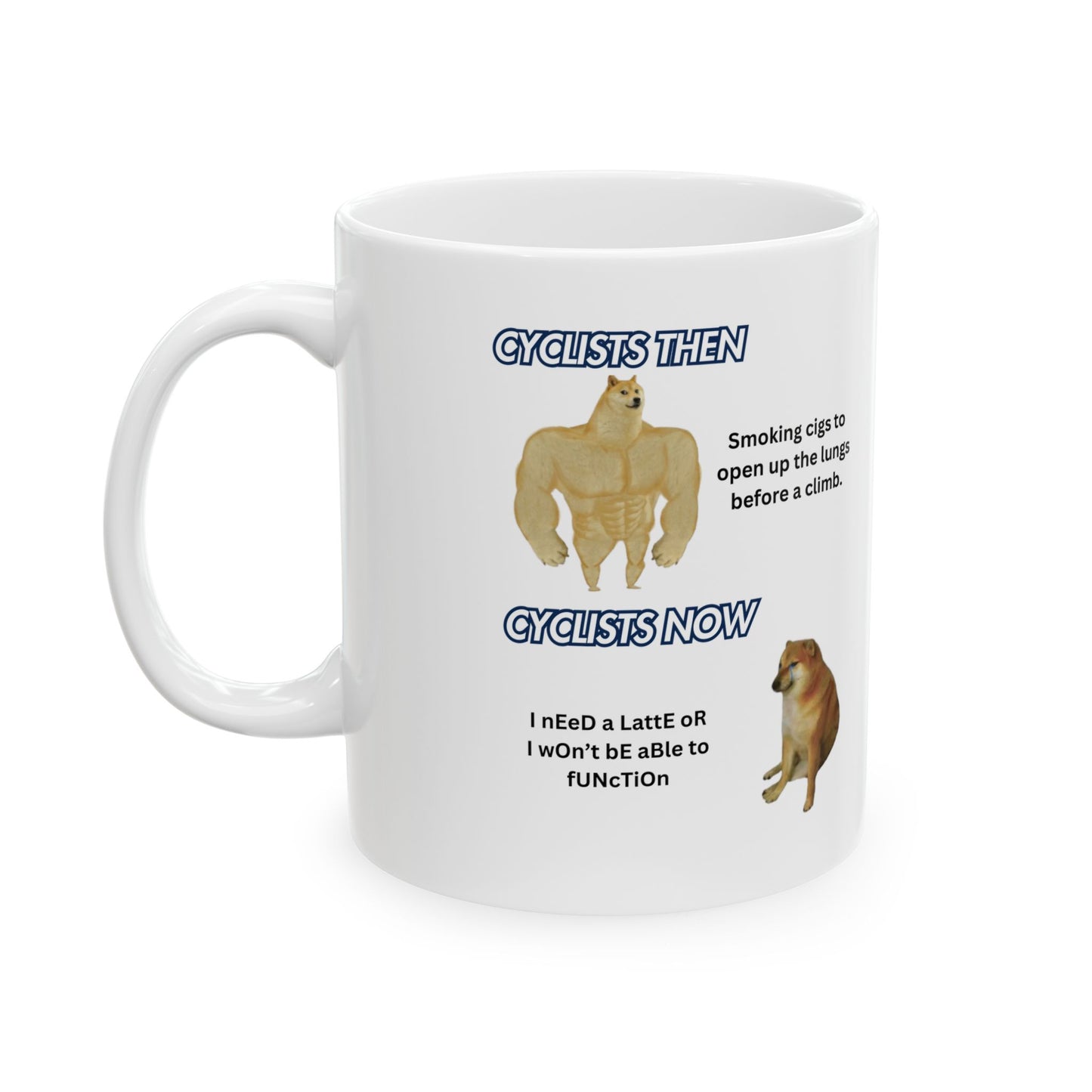 Then vs. Now Coffee Mug